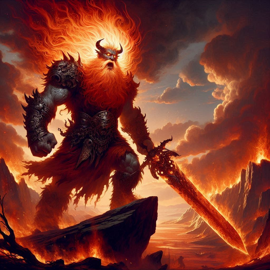 surtr, the fire giant